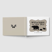 Rustikale Bärenkabine Gästebuch (Voll)