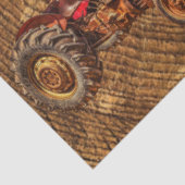 Rustikale Barentsbahn - Amerikanische Flagge Seidenpapier (Ausschnitt)