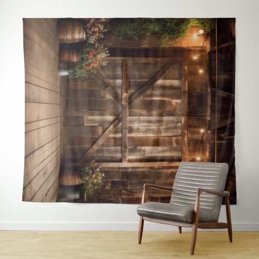 Rustikale Barenttüre Wandteppich (Beispiel (Horizontal))