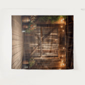 Rustikale Barenttüre Wandteppich (Vorderseite (Horizontal))