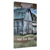 Rustikale Barklammer Klemmbrett (Rechts)