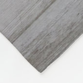 Rustikale Barnwood Fleece-Decke Fleecedecke (Ecke)