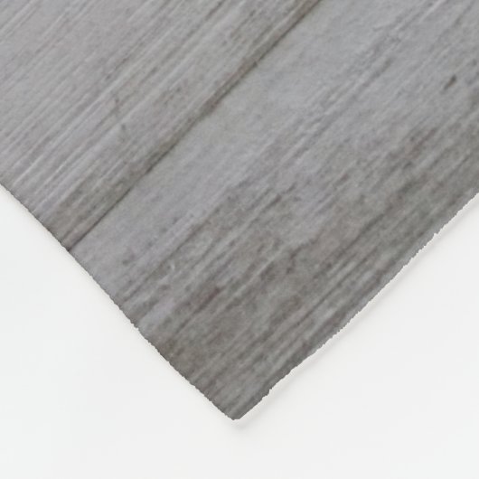 Rustikale Barnwood Fleece-Decke Fleecedecke (Ecke)