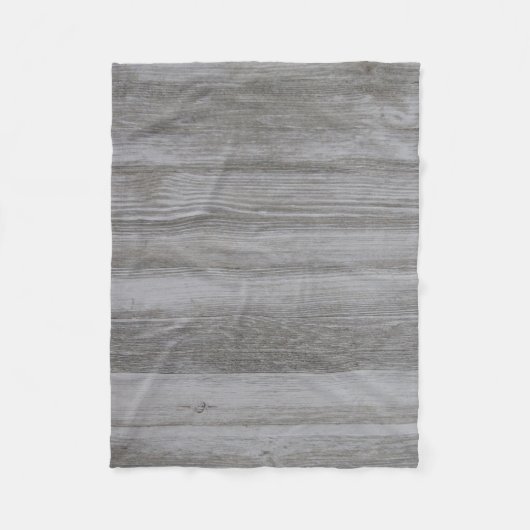 Rustikale Barnwood Fleece-Decke Fleecedecke (Vorderseite)
