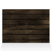 rustikale Barnwood-Hochzeit im Herbst-Platzkarten (Innenansicht Horizontal (Oben))