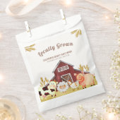 Rustikale Barnyard Farm Animals Baby Dusche Geschenktütchen (Ausgeschnitten)