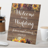 Rustikale Bartenpension Sonne & Wein Begrüßung Sockelschild (In Situ)