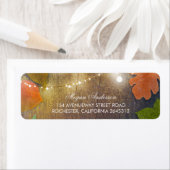 Rustikale Bartholz-Herbstlaube und Streichlichter (Insitu)