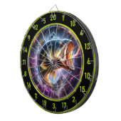 Rustikale Basskunst für Game Liebhaber Dartscheibe (Vorderseite rechts)