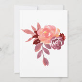 rustikale Bauern Baby Dusche Einladung (Rückseite)