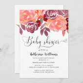 rustikale Bauern Baby Dusche Einladung (Vorne/Hinten)