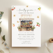 Rustikale Bauern in der Nähe Einladung