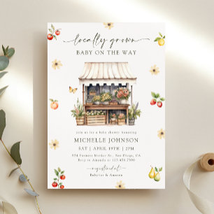 Rustikale Bauern in der Nähe Einladung