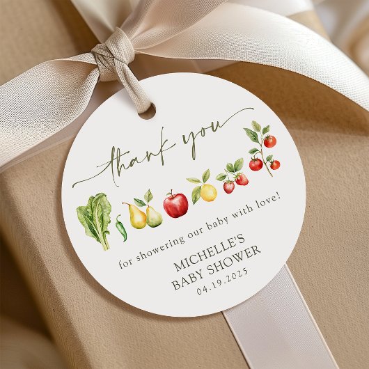 Rustikale Bauern in der Nähe Geschenkanhänger