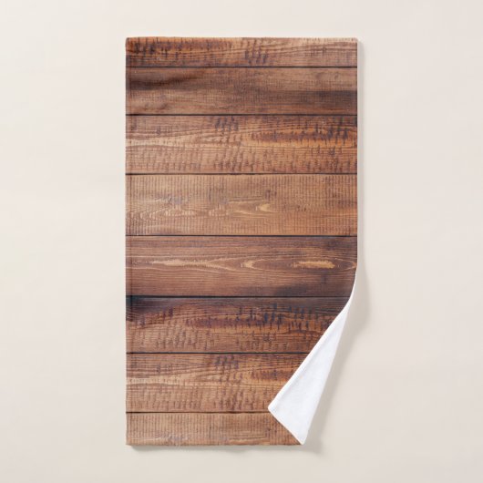 Rustikale Bauernhaus-dunkles Badhandtuch Set (Handtuch)