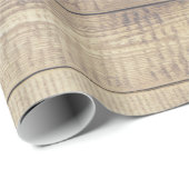 Rustikale Bauernhaus-Scheunen-Holz-Planken Geschenkpapier (Rolleneckpunkt)