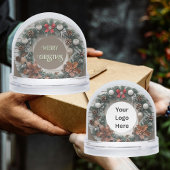 Rustikale Bauernhofskulptur Geschenk für den Kunde Schneekugeln