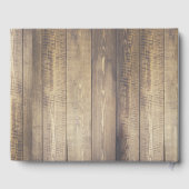 Rustikale Baumhackenwälder, Hirschgewächse und -an Gästebuch (Rückseite)