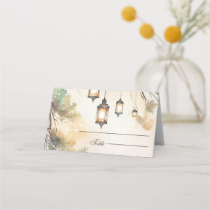 Rustikale Baumhütte Botanische Laternenleuchten Ho Platzkarte