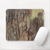 Rustikale Baumrinde, natürliche Außenstruktur Mousepad (Mit Mouse)