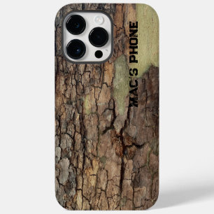 Rustikale Baumrinde, natürliches Outdoor-Muster Ca iPhone 14 Pro Max Hülle