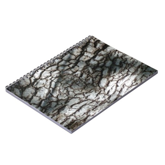 Rustikale Baumrinde Notizblock (Linke Seite)