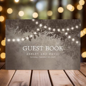 Rustikale Baumsaitenblüte Gästebuch