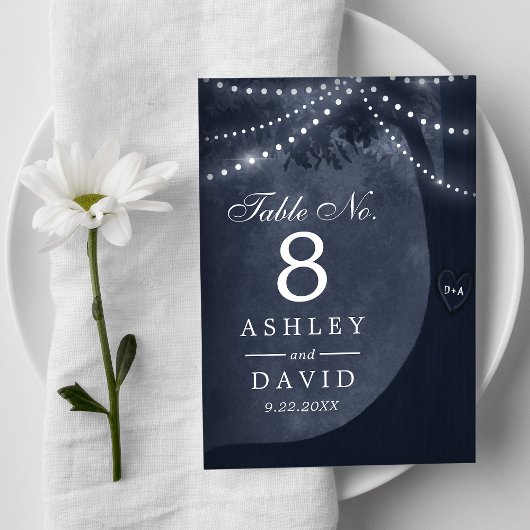 Rustikale Baumsaitenleuchten, gegraben, Marine Tischnummer