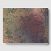 Rustikale Baumzweige und Mason Jar Lights Hochzeit Gästebuch (Rückseite)