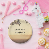 Rustikale Baumzweige und String-Lichter Pappteller (Party)