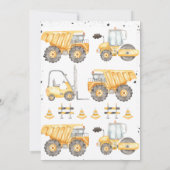 Rustikale Bauweise Geburtstag Danke Karte (Rückseite)