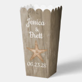 Rustikale Beachfavoriten Box Geschenkschachtel (Vorderseite)