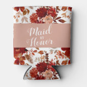 Rustikale Beauty Floral Gerahmte Bohemische Trauze Dosenkühler (Vorderseite)