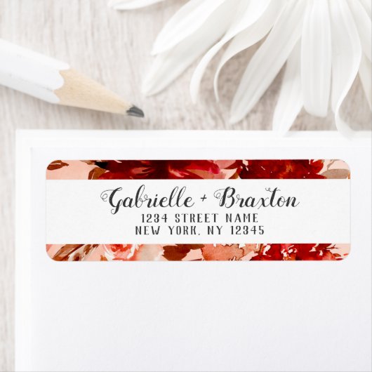 Rustikale Beauty Floral Gerahmte Hochzeitsfeier Rü (Insitu)