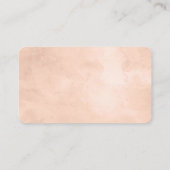 Rustikale Beauty Floral Reserviert Sitzplätze Tisc Platzkarte (Rückseite)