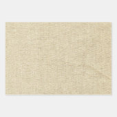 Rustikale Beige Schwarze Grüne Schneeflocke Weihna Geschenkpapier Set (Vorderseite 2)