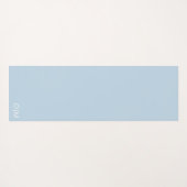 Rustikale Bergbauten Moderne Wasserfarben Yogamatte (Rückseite (Horizontal))