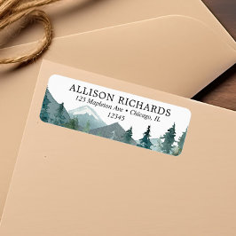 Rustikale Berge Themenhochzeit im Freien