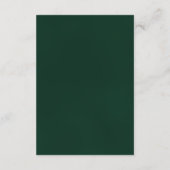 Rustikale Berge und Kiefernhochzeiten - QR-Code Begleitkarte (Rückseite)