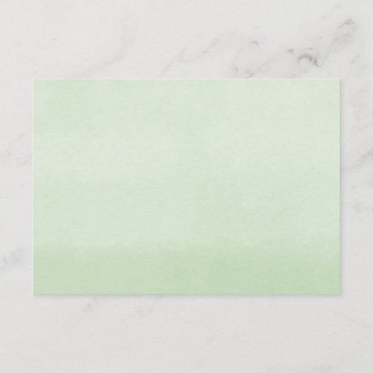 Rustikale Berge Wald Aquarell Blanche einfügen Begleitkarte (Rückseite)