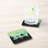 Rustikale Berge & Waldglückscamper Getränkeuntersetzer (Rechte Seite)