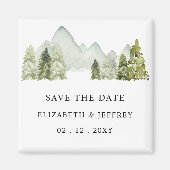 Rustikale Bergkiefern retten das Date Magnet (Vorne)