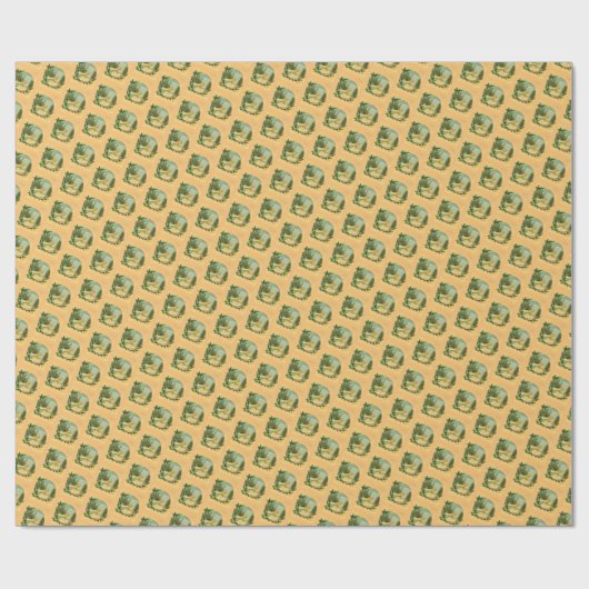 Rustikale Bergwelt Geschenkpapier (Flach)