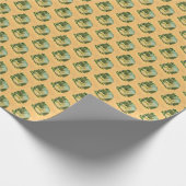 Rustikale Bergwelt Geschenkpapier (Ecke)