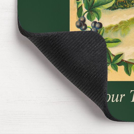 Rustikale Bergwelt Mousepad (Ecke)