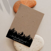 Rustikale Bergwelt Skyline Handmade Earring Displa