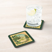 Rustikale Bergwelt Untersetzer (Rechte Seite)