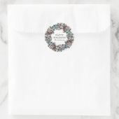 Rustikale Berries und Kiefern | Aufkleber für den  (Tasche)