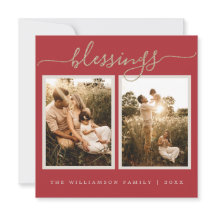 Rustikale Berries Weihnachtskarte Foto Weihnachten