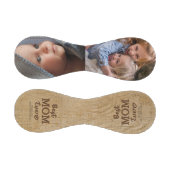 Rustikale beste Mama je Foto Baseball (Paneele)